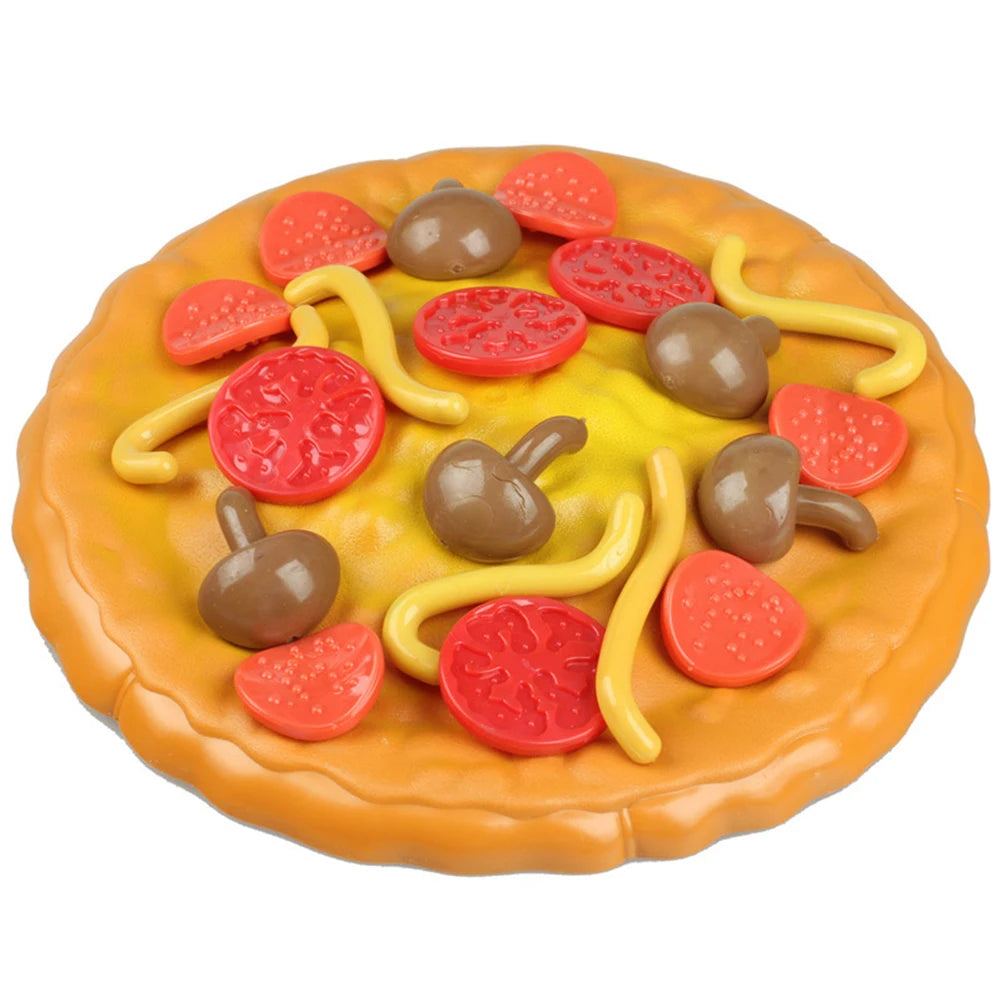 Topple Pizza Stacking Game Balance Pizza Children Toys Board Game Simulation Pizza Desktop Game Pile-up for 2-4 Players