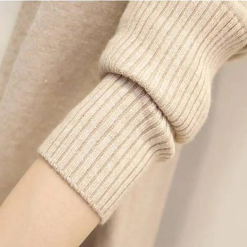 Autumn Winter Knitted Sweater Women Long Cardigan Korean Fashion Female Cardigans Long Sleeve Women Coat Jacket Ladies Outerwear
