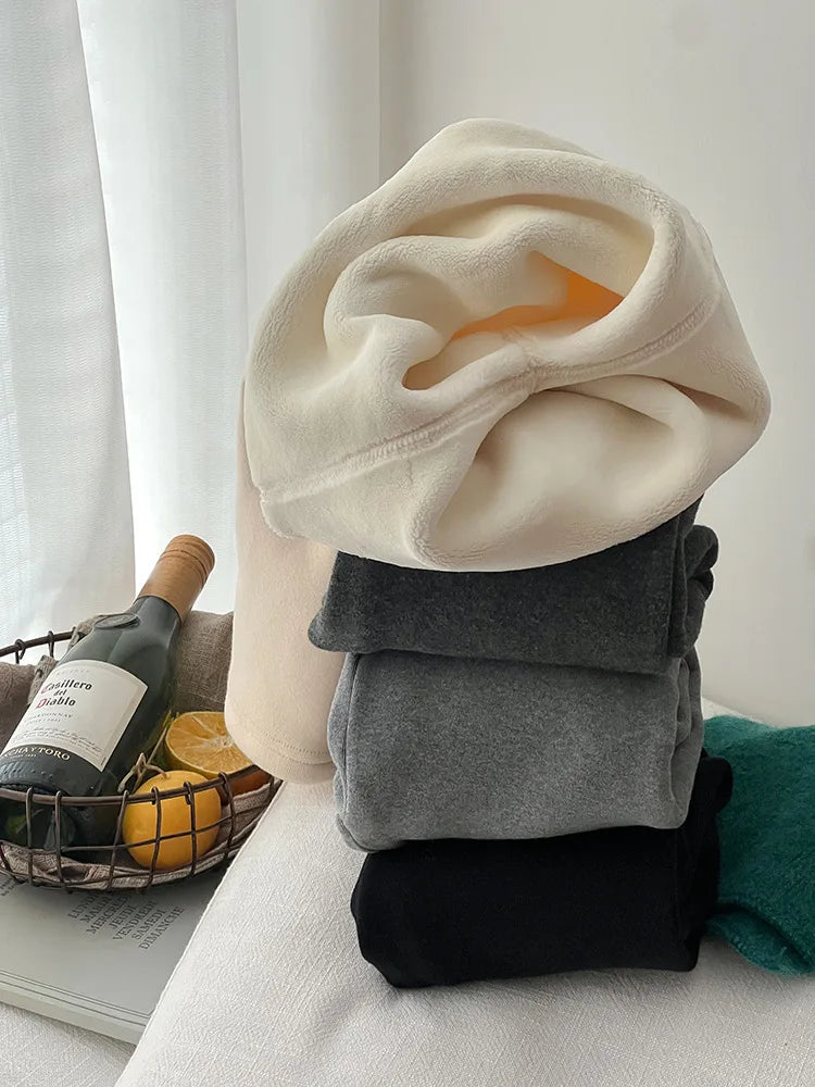 2025 Girls' Winter Warm and Plush Thick Slim Fit Leggings