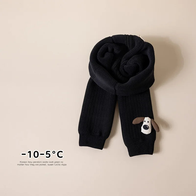 Kids Girls Leggings Winter Thicken Soft Toddler Pants for Girls Snow Keep Warm Children's Trousers 1-8Y Baby Legging